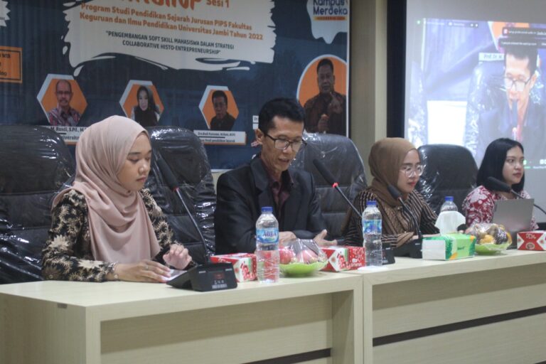 Workshop Seri I Pendidikan Sejarah Mengusung Tema Histo-Entrepreneurship Sebagai Salah Satu Primadona Program MBKM
